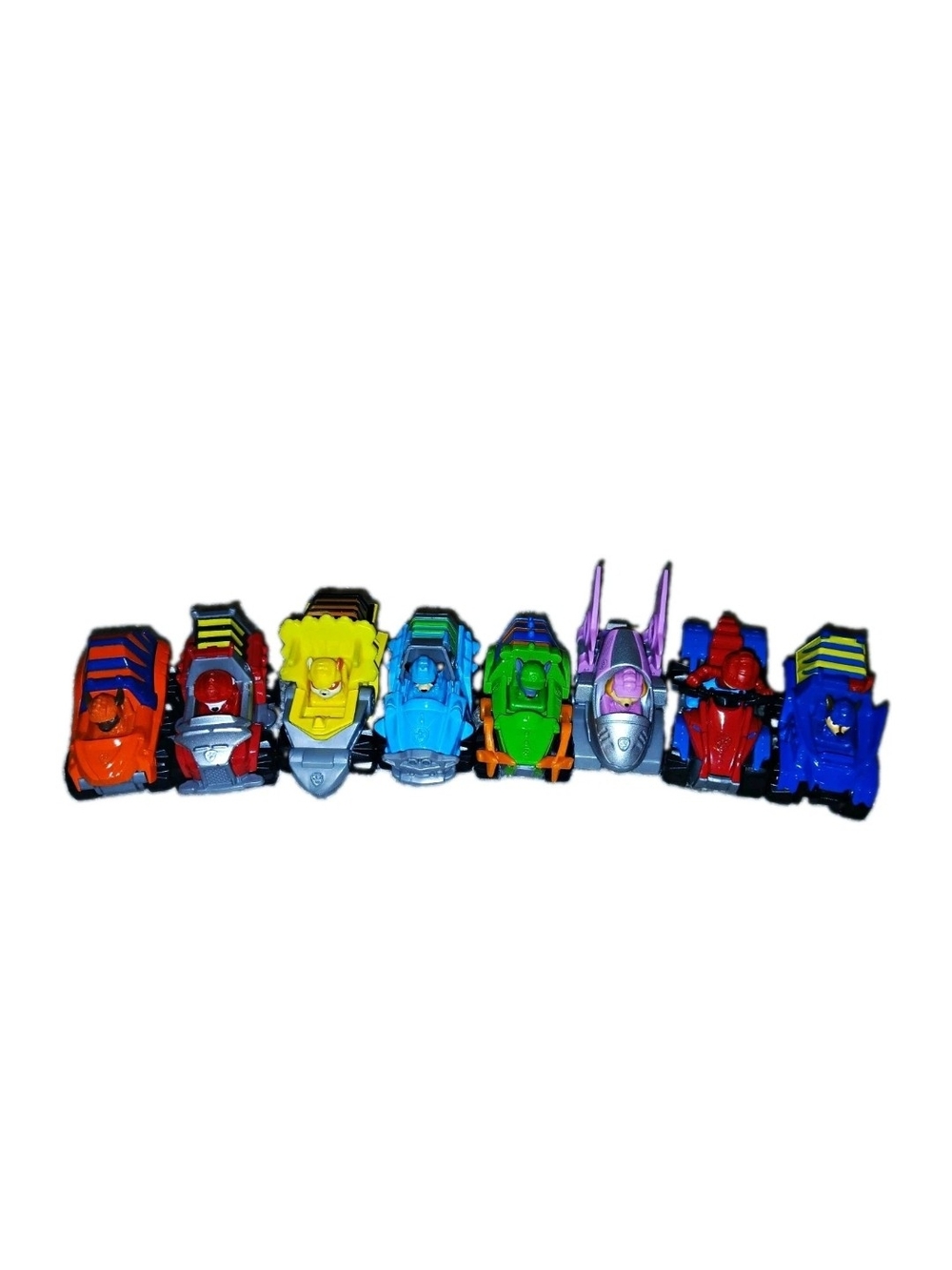Paw Patrol Dino Rescue Die-Cast Vehicles Set Of 8